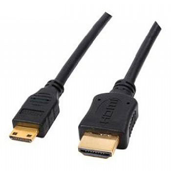 Cabo-HDMI-Macho-x-Mini-HDMI-Macho-300-Mts---Contatos-dourado---V-14----Preto