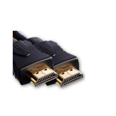 Cabo Monitor HDMI Macho x HDMI Macho 5.00 Mt Contatos Dourado V 1.4 com filtro - Preto