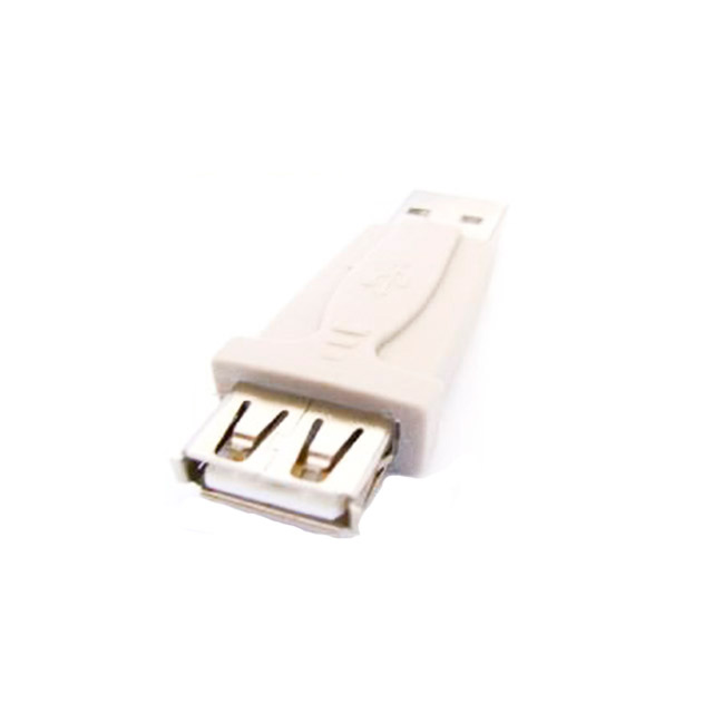 Adaptador-USB-A-Macho-x-A-Fêmea-Cinza