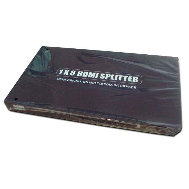 LU 618D HDMI 1 * 8 Splitter com Extender ( 3D )