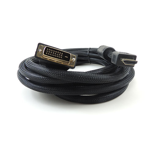 Cabo-Dual-Link-Monitor-HDMI-Macho-x-DVI-D-Macho-25-pinos-(241)---contatos-dourado---V-14---com-Filtro-500-Mts-Preto