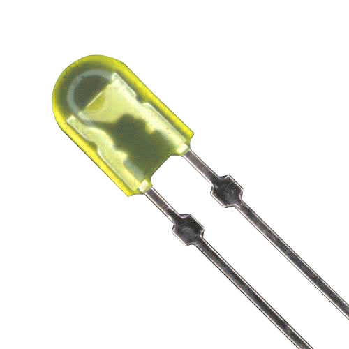 Led Redondo 5mm Transparente Amarelo 6000mcd LUY503F33